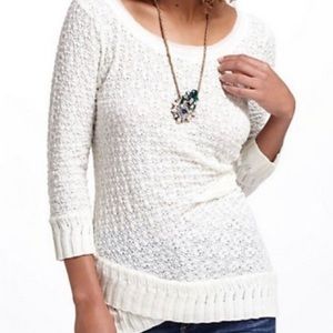 Anthropologie scoopneck lace top by Deletta. Size S